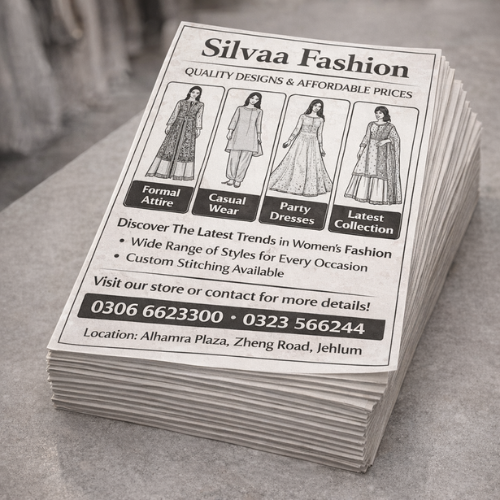 900 Single Color Custom Flyers