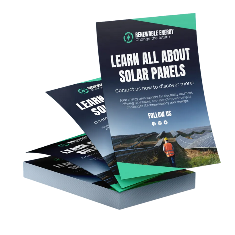 900 Custom Printed Flyers