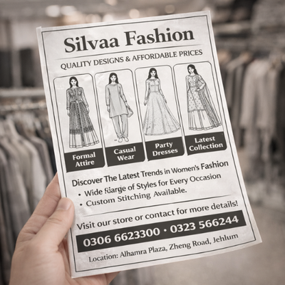 900 Single Color Custom Flyers