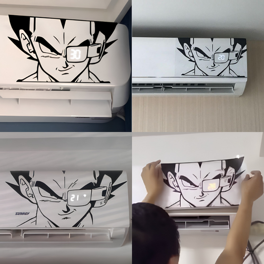 Dragon Ball Goku & Vegeta Air Conditioner Sticker