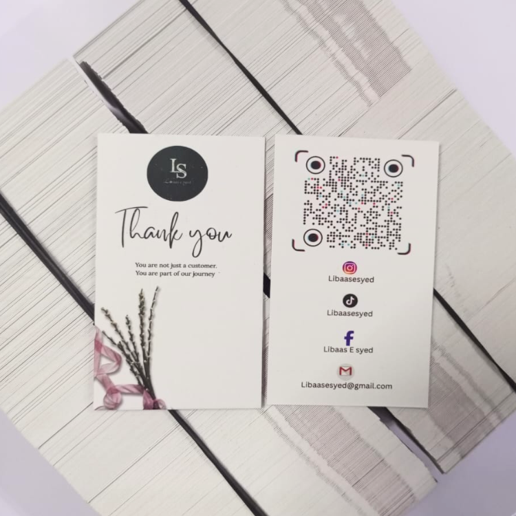 50 Custom Business Cards Bundle