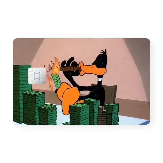 Daffy Duck Smoking Money