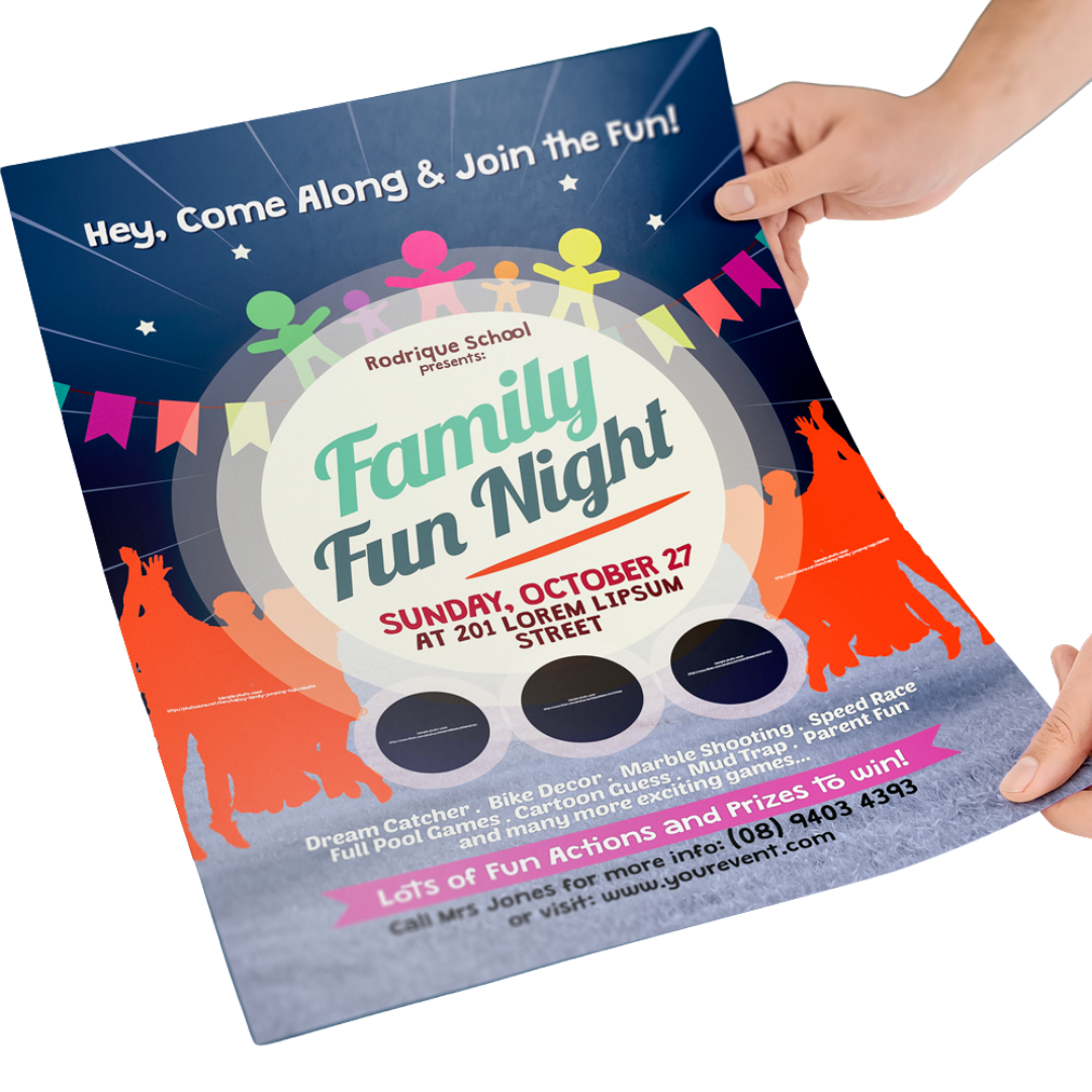 Custom Posters and Self-Adhesive Prints