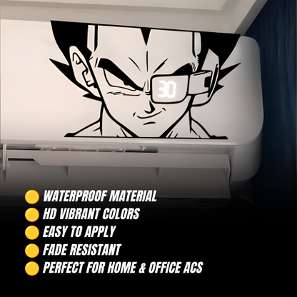 Dragon Ball Goku & Vegeta Air Conditioner Sticker